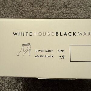 New - White House Black Market Adley Black Women's Shoes